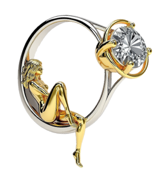 logo 3d della gioielleria Karatis